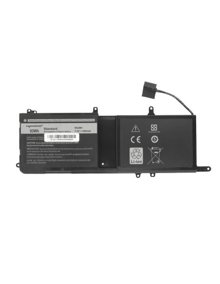 Bateria Movano do Dell Alienware 15 R3, 17 R4, 17 R5