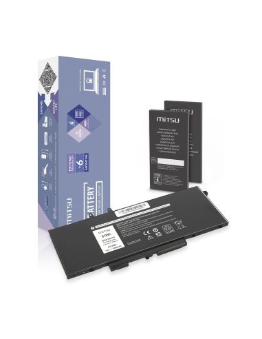 Bateria Mitsu do Dell Latitude 5400, 5500, 5510