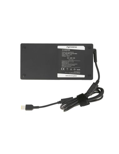 Zasilacz Movano 20v 15a (prostokątny 11.0x4.5 pin - Yoga) 300W do Lenovo