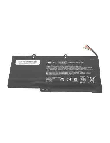 Bateria Mitsu do HP Pavilion X360 13-A, 13-B, 15-U