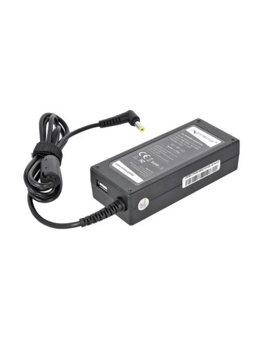 Zasilacz Movano 19v 3.42a (5.5x1.7) 65W z wyjściem USB - Acer, Packard Bell