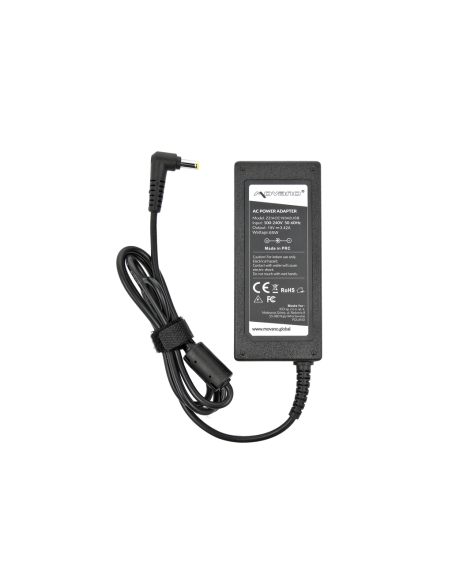 Zasilacz Movano 19v 3.42a (5.5x1.7) 65W z wyjściem USB - Acer, Packard Bell