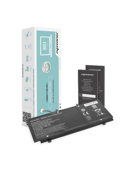 Bateria Movano do HP Spectre X360, 13-AC, 13T
