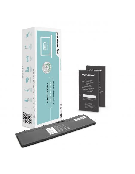 Bateria Movano do Dell Latitude E7240, E7250