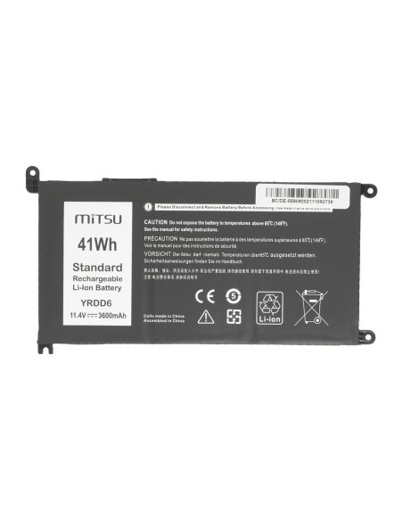 Bateria Mitsu do Dell Inspiron 14 (5481), 14 (5590)