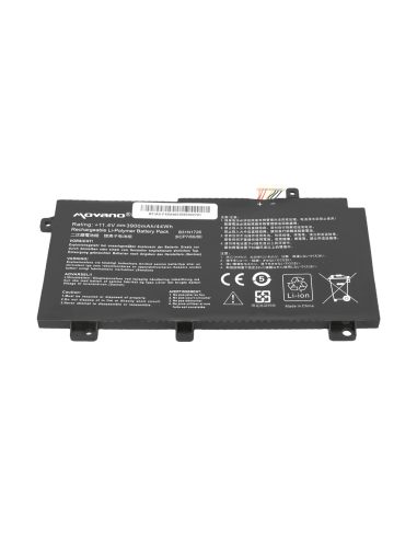 Bateria Movano do Asus TUF Gaming FX504, FX505, FX80G
