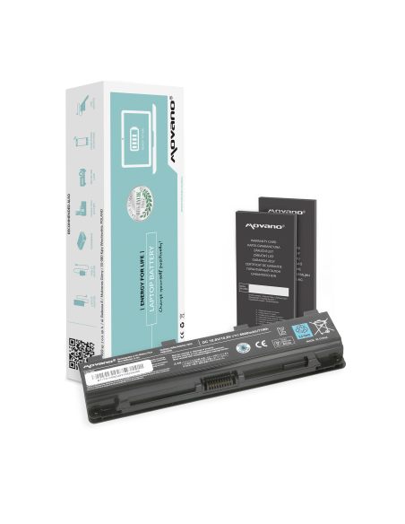 Bateria Movano do Toshiba C850, L800, S855 (6600mAh)