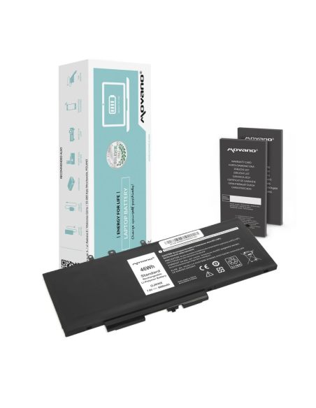 Bateria Movano do Dell Latitude 5490, 5590