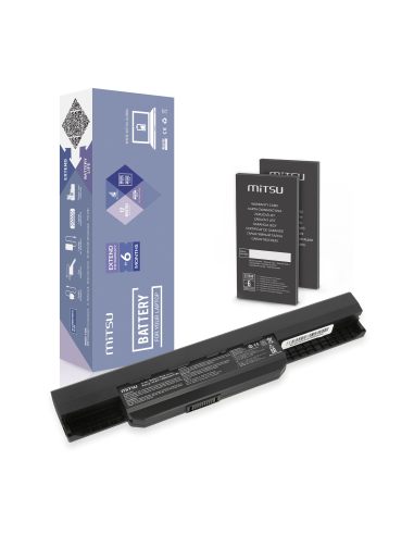 Bateria Mitsu do Asus A53, K53 (6600mAh)