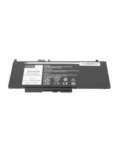 Bateria Mitsu do Dell Latitude E5450, E5550 - 7.4V