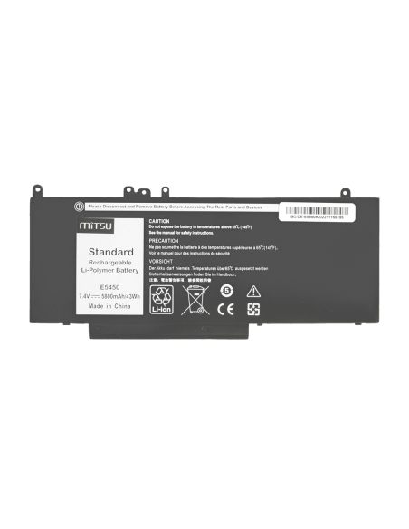 Bateria Mitsu do Dell Latitude E5450, E5550 - 7.4V