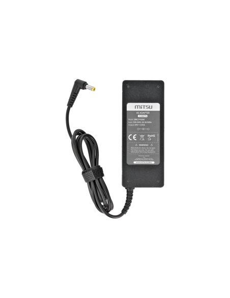 Zasilacz Mitsu 19v 3.95a (5.5x2.5) 75W do Toshiba, Compaq, HP, Asus