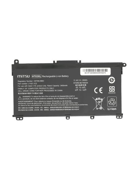 Bateria Mitsu do HP 240 G7, 250 G7, 340 G5