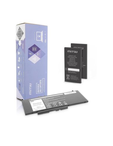 Bateria Mitsu do Dell Latitude E5470, E5570 - 7.6V