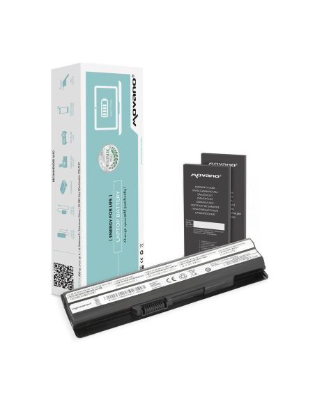 Bateria Movano do MSI CR650, A6500