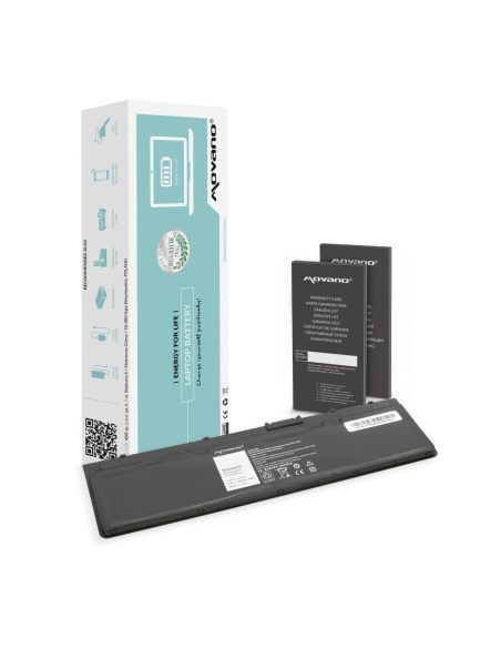 Bateria Movano do Dell Latitude E7240, E7250