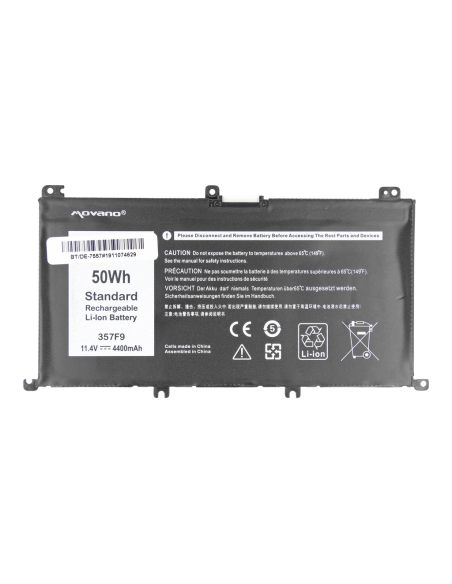 Bateria Movano do Dell Inspiron 15 (7557), 15 (7559) - 4400mAh