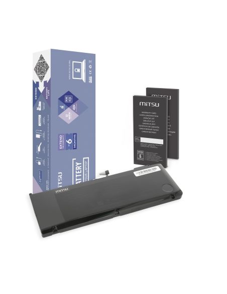 Bateria Mitsu do Apple MacBook Pro 15" - A1321