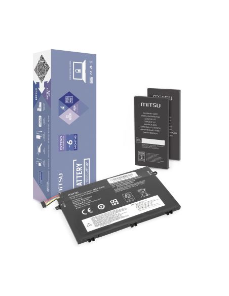 Bateria Mitsu do Lenovo ThinkPad E480, E580