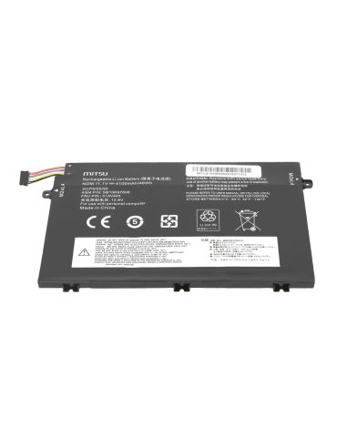 Bateria Mitsu do Lenovo ThinkPad E480, E580