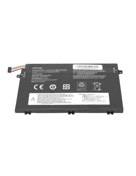 Bateria Mitsu do Lenovo ThinkPad E480, E580