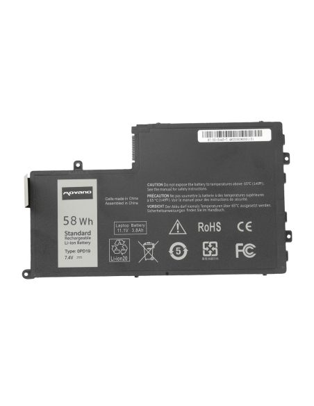Bateria Movano do Dell Inspiron 15 (5542), 14 (5445) - 7.4V