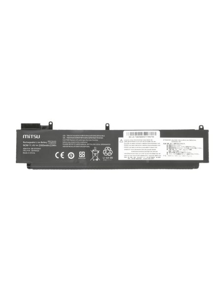 Bateria Mitsu do Lenovo ThinkPad T460s, T470s - tylna bateria