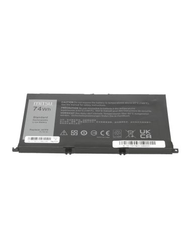 Bateria Mitsu do Dell Inspiron 15 (7557), 15 (7559) - 6600mAh