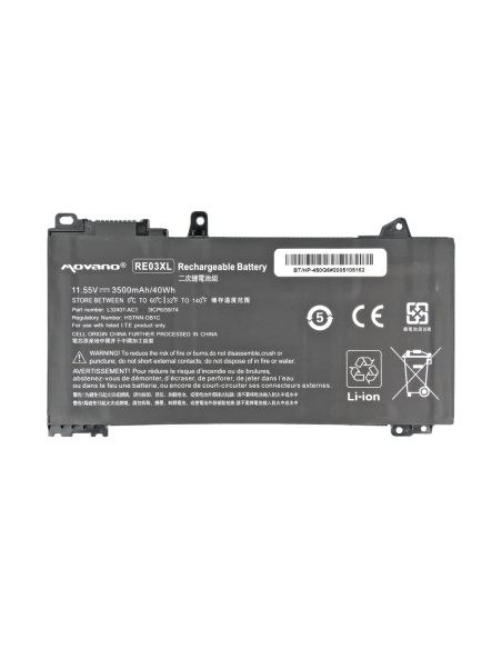 Bateria Movano do HP 430 G6, 450 G6