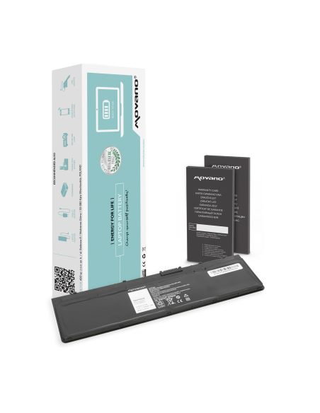 Bateria Movano do Dell Latitude E7240, E7250 - 11.1V (2700mAh)