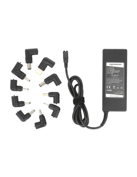 Zasilacz Movano uniwersalny 90W - 10 wtyków