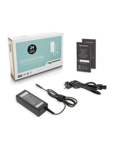 Zasilacz Movano 65W USB type C USB-C (black)