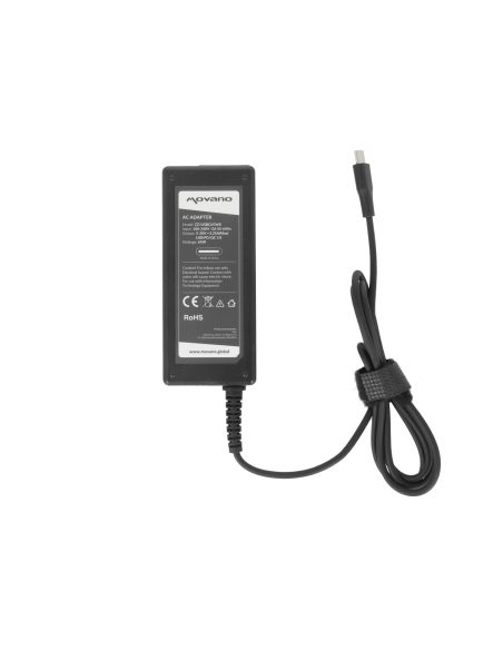 Zasilacz Movano 65W USB type C USB-C (black)