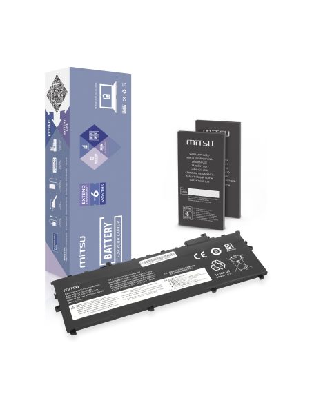 Bateria Mitsu do Lenovo Thinkpad X1 Carbon 2018, G6 (gen5, gen6)