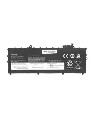Bateria Mitsu do Lenovo Thinkpad X1 Carbon 2018, G6 (gen5, gen6)
