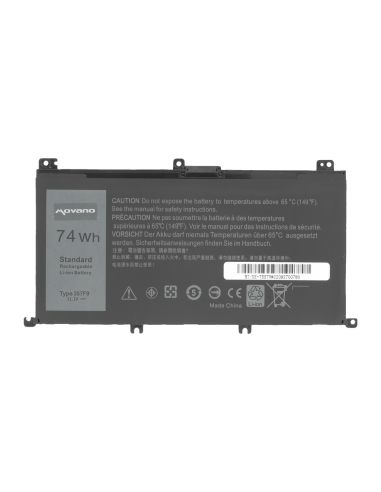 Bateria Movano do Dell Inspiron 15 (7557), 15 (7559) - 6600mAh
