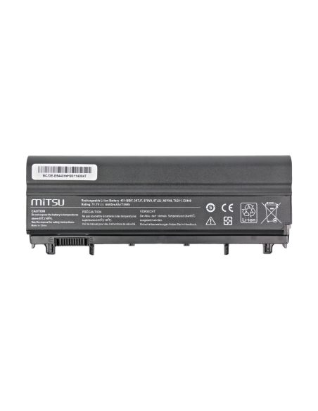 Bateria Mitsu do Dell Latitude E5440, E5540 (6600mAh)