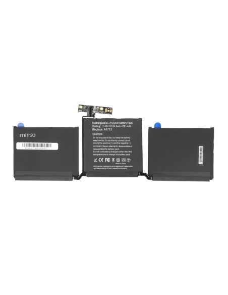 Bateria Mitsu do Apple MacBook Pro 13 A1708 (A1713)