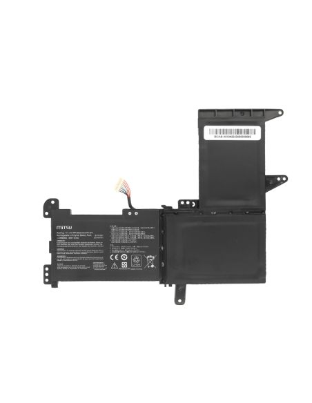 Bateria Mitsu do Asus Vivobook 15 X510, S15 S510UA