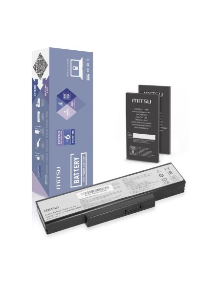 Bateria Mitsu do Asus K72, K73, N73, X77