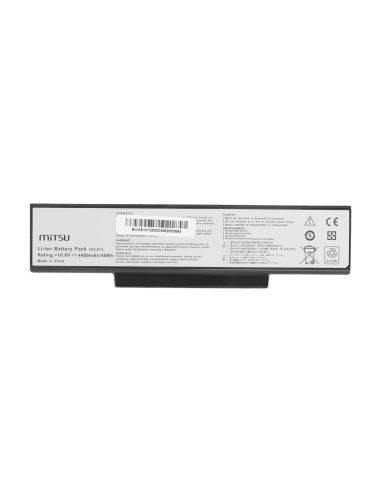 Bateria Mitsu do Asus K72, K73, N73, X77