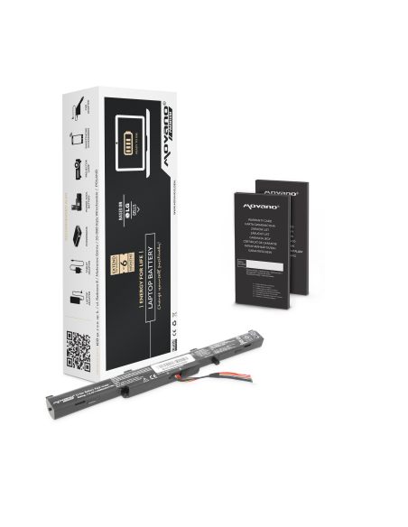 Bateria Movano Premium do Asus A550E, K550E (2600 mAh)