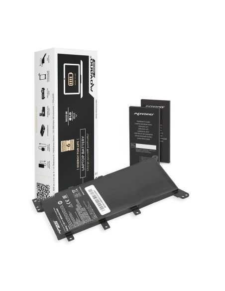 Bateria Movano Premium do Asus A555, F555, K555 (4650 mAh)