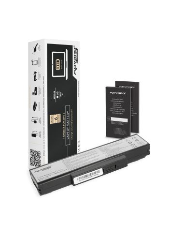 Bateria Movano Premium do Asus K72, K73, N73, X77 (7800mAh)