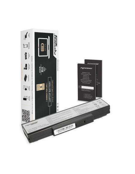 Bateria Movano Premium do Asus K72, K73, N73, X77 (7800mAh)