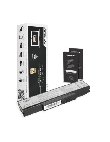 Bateria Movano Premium do Asus K72, K73, N73, X77 (7800mAh)