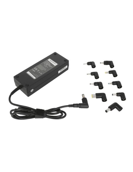 Zasilacz Movano uniwersalny 120W - 10 wtyków