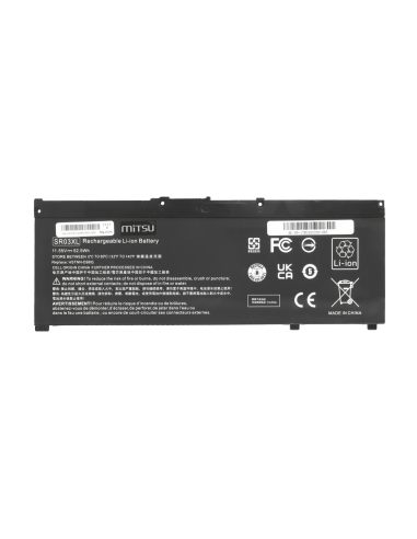 Bateria Mitsu do HP Pavilion Gaming 15 17