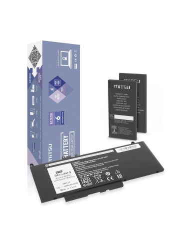 Bateria Mitsu do Dell Latitude E5470, E5570 - 7.6V