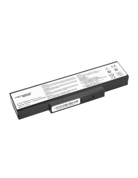Bateria Movano Premium do Asus K72, K73, N73, X77 (6400mAh)